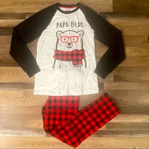 Cuddl Duds Pajamas Papa Bear